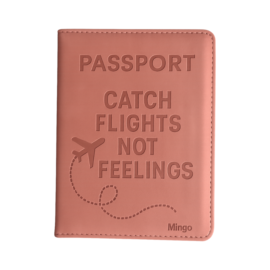 Passport Holder Pink 