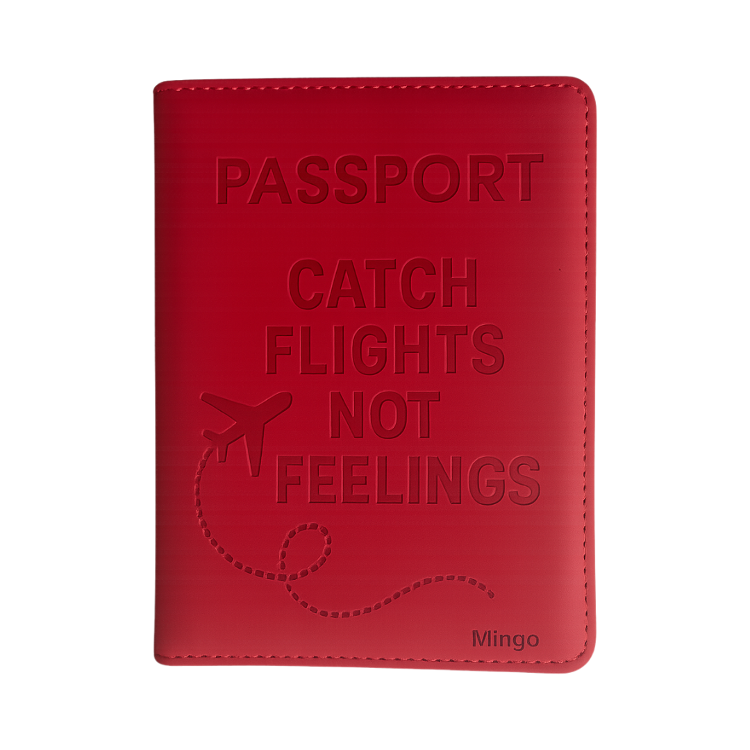 Passport Holder Red